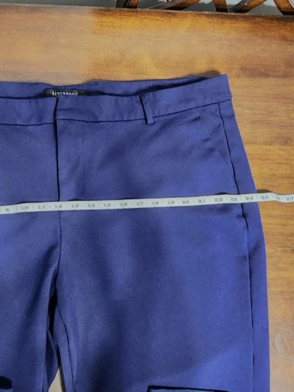 Liverpool Los Angeles Kelsey Navy Dress Pants Women’s size 24W - Picture 12 of 16